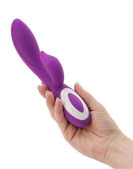 Wonderlust Harmony Clitoris en G-spot Vibrator - paars