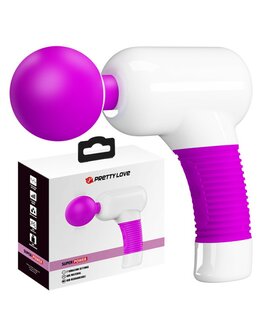 Pretty Love - Swan Super Power Gun Massage Apparaat &amp; Wand Vibrator In 1 - Roze