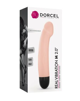 Dorcel - Real Vibration M - Realistische Vibrator - Lichte Huidskleur