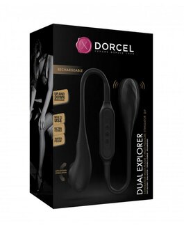 Dorcel Dubbele Vibrator Dual Explorer - zwart