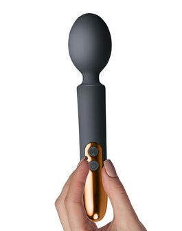 Rocks-off - Oriel - Mini Wand Vibrator - Zwart/koper