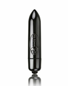 Rocks-off - RO-80MM - Bullet Vibrator - Midnight Metal