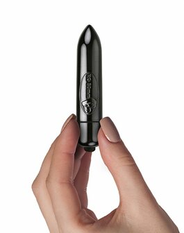 Rocks-off - RO-80MM - Bullet Vibrator - Midnight Metal