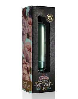 Rocks-off Mini vibrator Touch of velvet&quot; - aqua&quot;