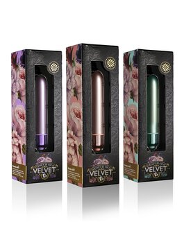 Rocks-off Mini vibrator Touch of velvet&quot; - aqua&quot;