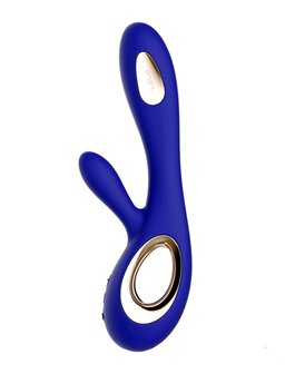 LELO - Soraya Wave rabbit Vibrator - Blauw