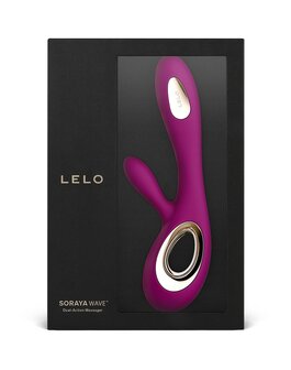 LELO - Soraya Wave rabbit Vibrator - Diep Roze