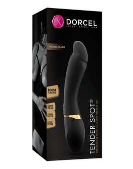 Dorcel - Tenderspot - Flexibele G-spot Vibrator - Zwart