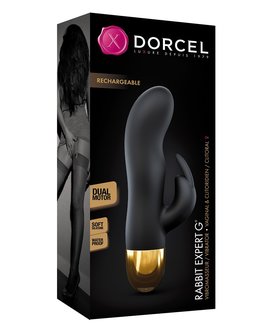 Dorcel - Expert G - Rabbit Vibrator - Zwart