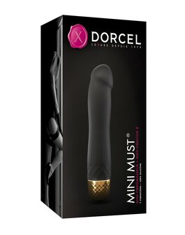 Dorcel - Mini Must Vibrator - Zwart/Goud