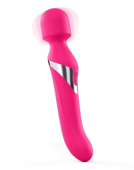 Dorcel - Dual Orgasms Wand Vibrator - Roze