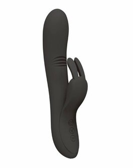 Pretty Love - Dylan - Bunny Vibrator - Zwart