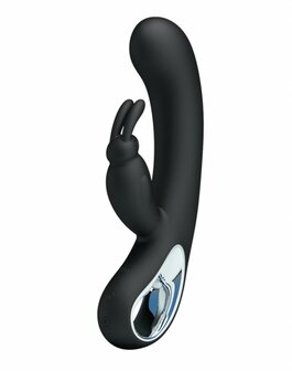 Pretty Love - Webb - Rabbit Vibrator - Zwart