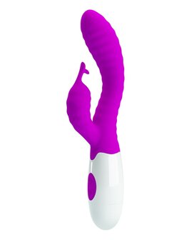 Pretty Love Pete Curved G-spot Rabbit Vibrator