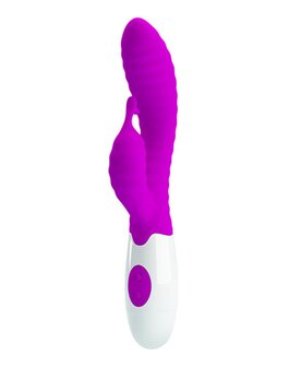 Pretty Love Pete Curved G-spot Rabbit Vibrator