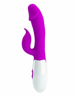 Pretty Love - Pete - Rabbit Vibrator - Met Dubbele Motor