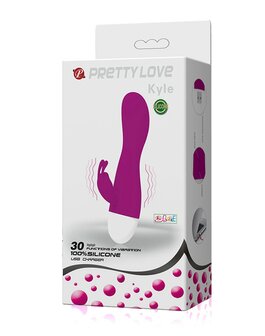 Pretty Love - Kyle - Bunny Vibrator - Roze