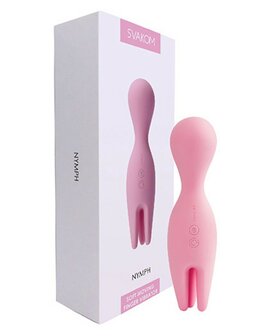 Svakom - Nymph G-Spot Vibrator Clitoris stimulator - roze