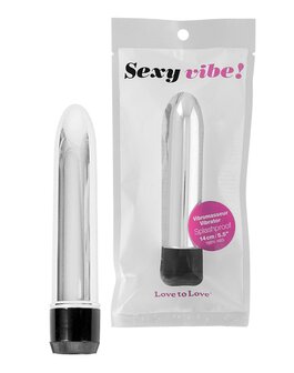 Love to Love Klassieke Vibrator Sexy Vibe - zilver