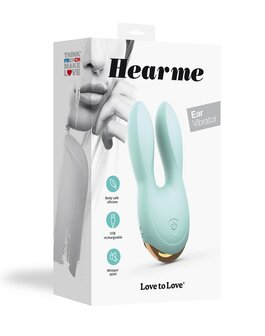 Love to Love - Clitoris Vibrator Hear me - mintgroen