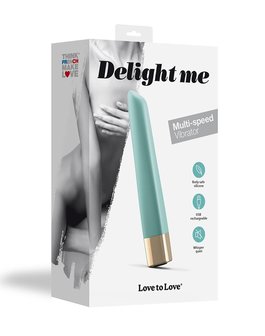 Love to Love - Delight Me - Buigbare Mini Vibrator - Mintgroen