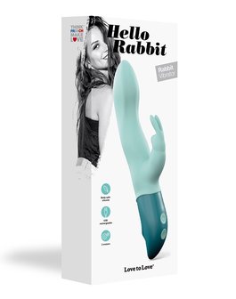 Love to love Hello Rabbit Tarzan Vibrator - mintgroen