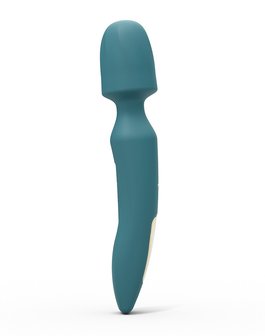 Love to Love - R-Evolution Wand Vibrator Set Met 2 verwisselbare opzetstukken - Turquoise