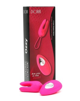 Dorr - Rabbit Vibrerend Eitje plus Opleg Vibrator - Ozzy - Roze