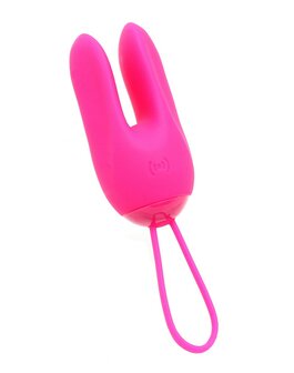 Dorr rabbit vibrerend eitje + opleg vibrator OZZY - roze
