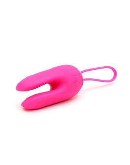 Dorr - Rabbit Vibrerend Eitje plus Opleg Vibrator - Ozzy - Roze