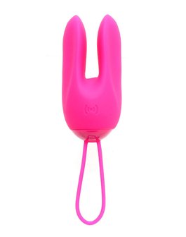 Dorr - Rabbit Vibrerend Eitje plus Opleg Vibrator - Ozzy - Roze