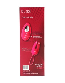 Dorr rabbit vibrerend eitje + opleg vibrator OZZY - roze