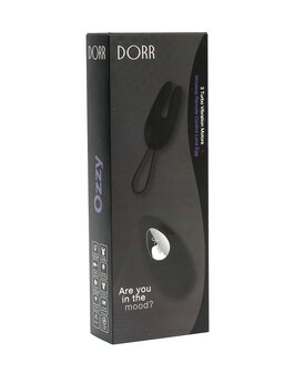 Dorr - Rabbit Vibrerend Eitje plus Opleg Vibrator - Ozzy - Zwart