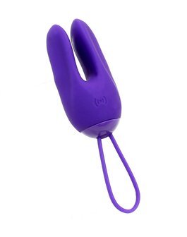 Dorr - Rabbit Vibrerend Eitje plus Opleg Vibrator - Ozzy - Paars