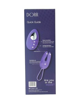 Dorr - Rabbit Vibrerend Eitje plus Opleg Vibrator - Ozzy - Paars