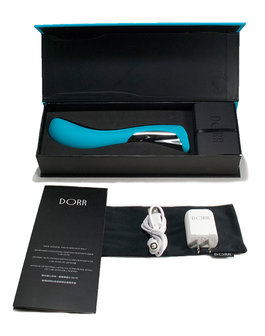 Dorr - Silker G Point Curved G-spot Vibrator - Turquoise