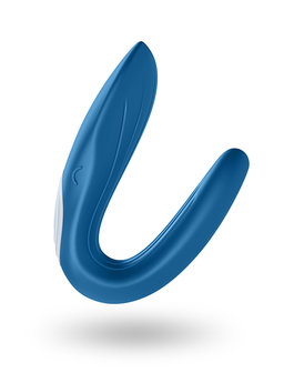 Partner Whale Koppel Vibrator - blauw