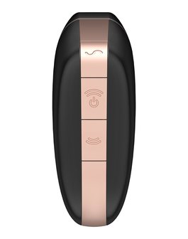 Satisfyer - Love Triangle Black APP Connect Clitoris Vibrator