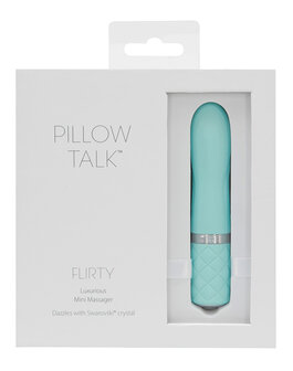 Pillow Talk Flirty Mini vibrator - Lichtblauw