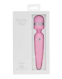 Pillow Talk Cheeky Wand Massager - Lichtroze
