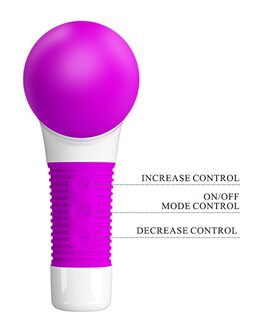 Pretty Love - Swan Super Power Gun Massage Apparaat &amp; Wand Vibrator In 1 - Roze