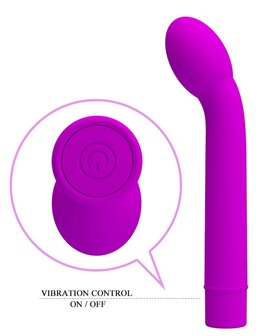 Pretty Love - Buigbare G-spot Vibrator Logan - Dieproze