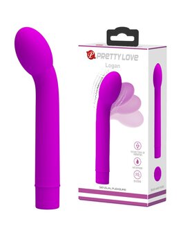 Pretty Love - Buigbare G-spot Vibrator Logan - Dieproze