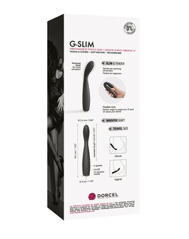 Dorcel - G-Slim G-Spot Vibrator - Zwart