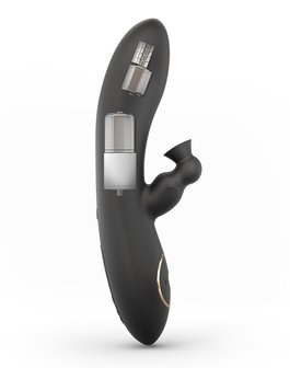 Dorcel Divine Rabbit Sucker G-spot en clitoris vibrator met zuiggedeelte