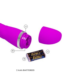 Pretty Love G-spot Vibrator Truda van extra zachte siliconen - roze