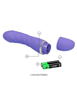 Pretty Love - Truda - Flexibele G-spot Vibrator - Paars