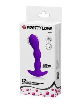 Pretty Love - Yale - Anaal Vibrator - Paars