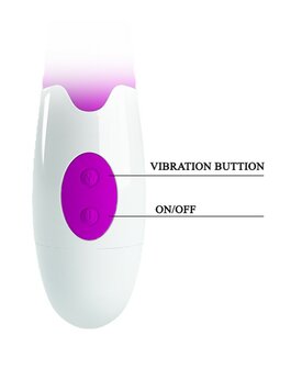 Pretty Love Pete Curved G-spot Rabbit Vibrator