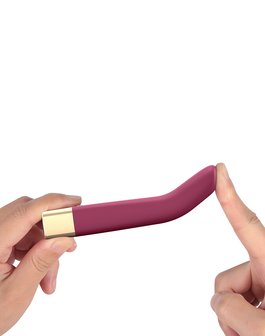 Love to Love - Delight Me - Buigbare Mini Vibrator - Plum Roze